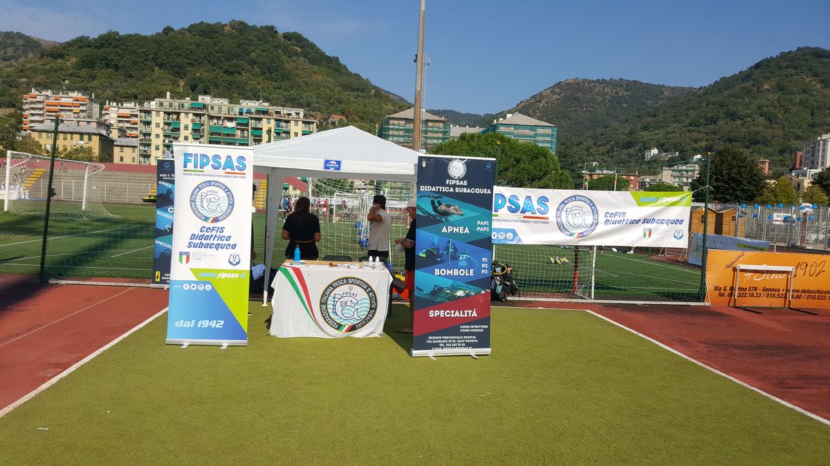 foto degli stand montati allo SportAbility