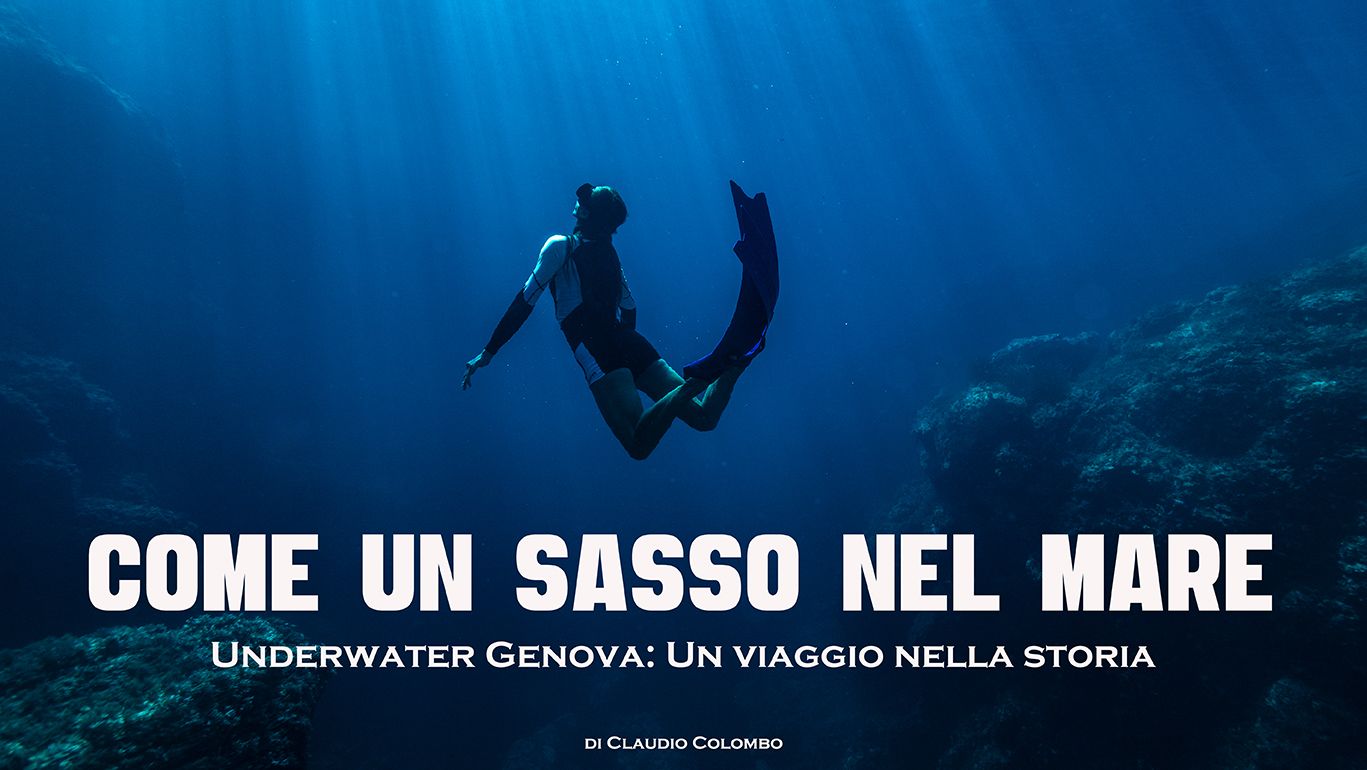copertina del documentario «Come un sasso nel mare»